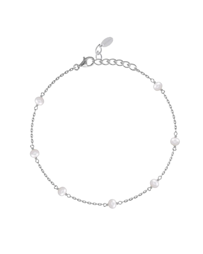 Cavigliera Perle Bianche 533385
