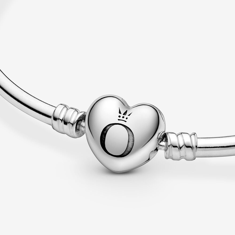 Pulsera rígida con cierre de corazón 596268