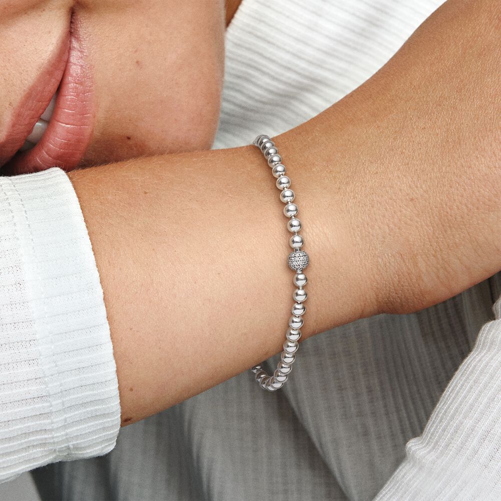 Bracciale Sfere e Pavè 598342CZ