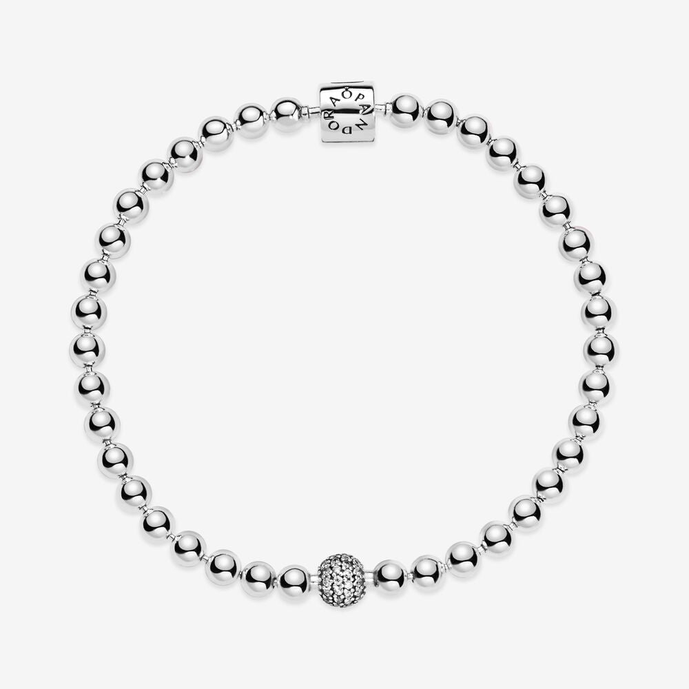 Bracciale Sfere e Pavè 598342CZ