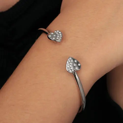 Pulsera Pasiones Plata Corazones SAUN01