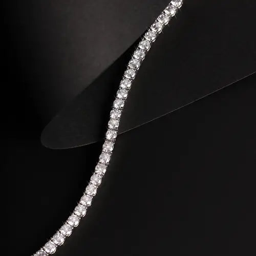 Pulsera Tenis Plata SAQF32