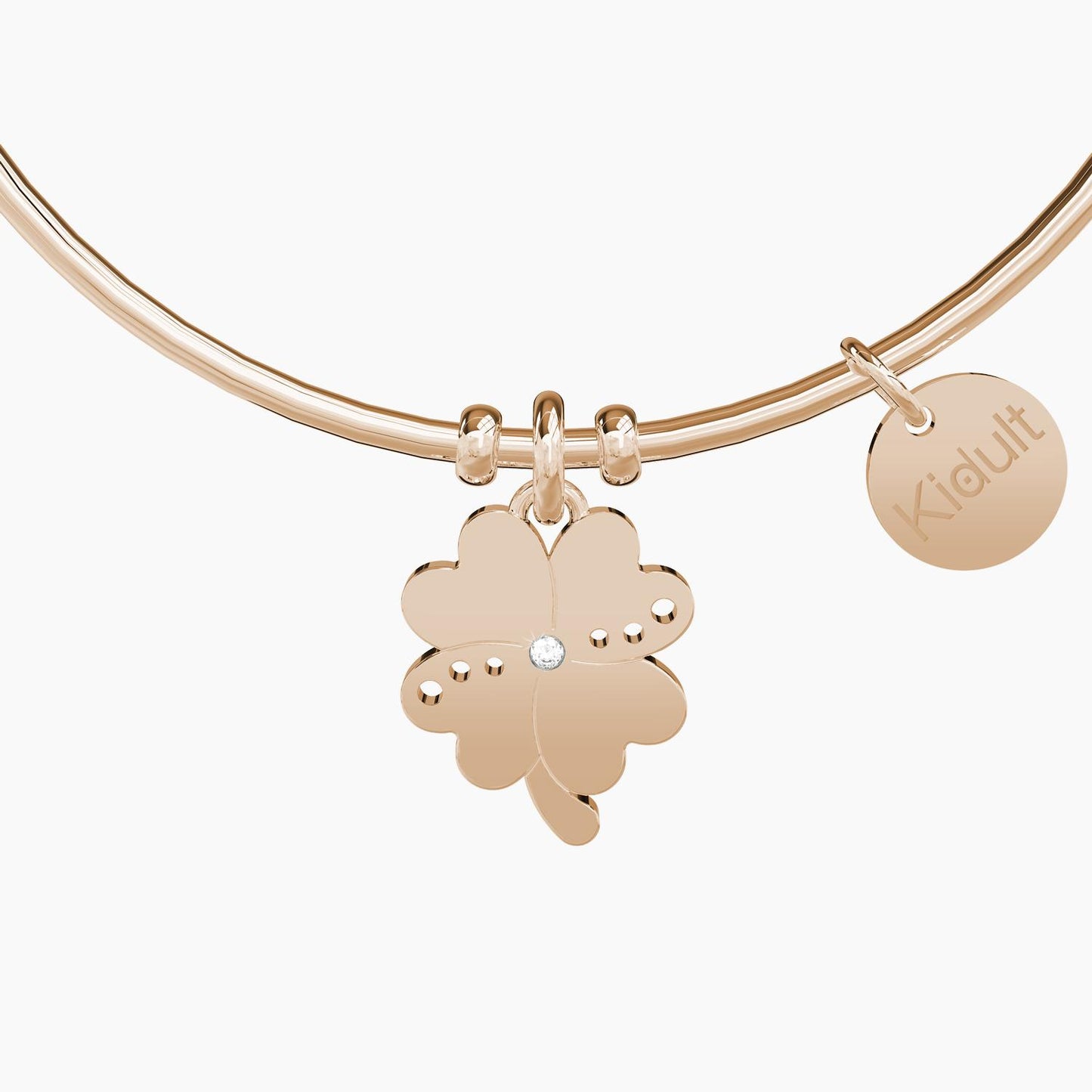Pulsera trébol de cuatro hojas Fortuna Rosato 731033