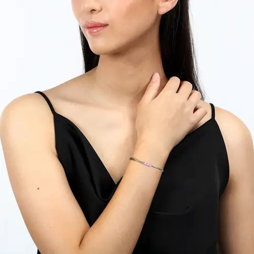 Pulsera Poética Rosa SAUZ13