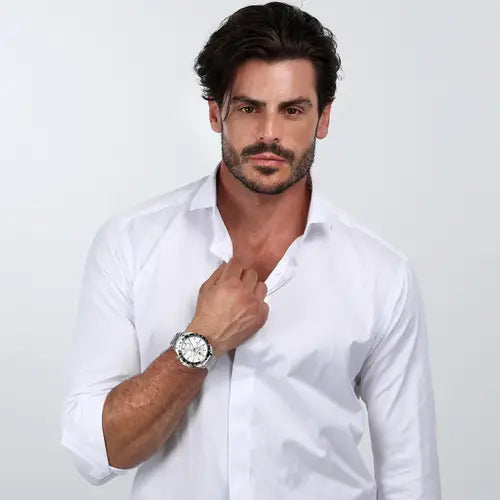 Reloj Hombre Cronógrafo Traguardo Acero R8873612049