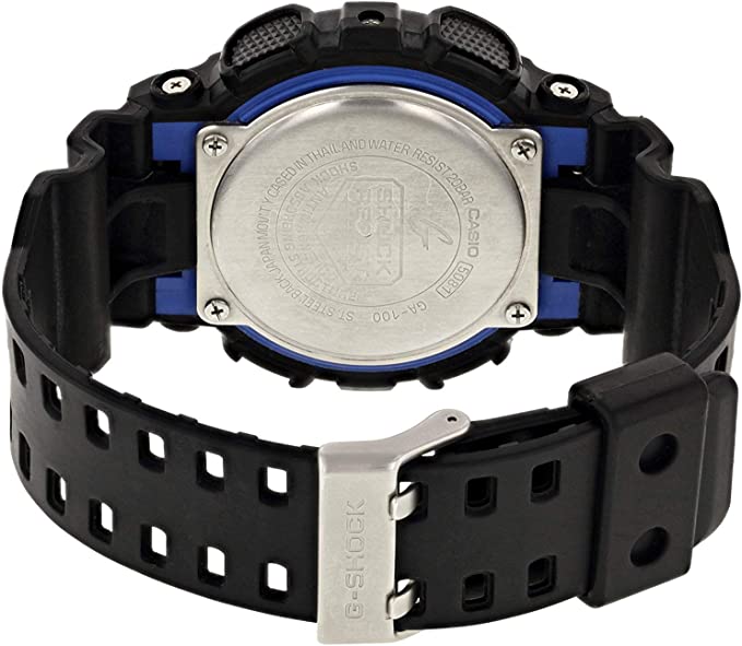 Orologio Uomo G-Shock Nero e Blu GA-100-1A2ER