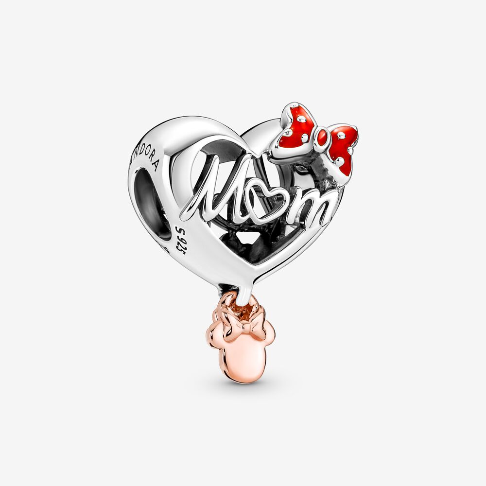 Charm Disney Minnie Mamá en Corazón 781142C01
