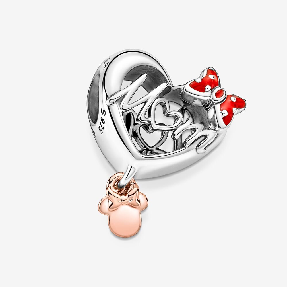 Charm Disney Minnie Mamá en Corazón 781142C01