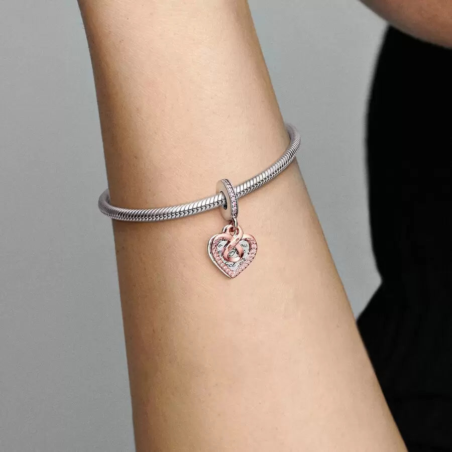 Charm Corazón Infinito Mamá Eres Perfecta 782641C01