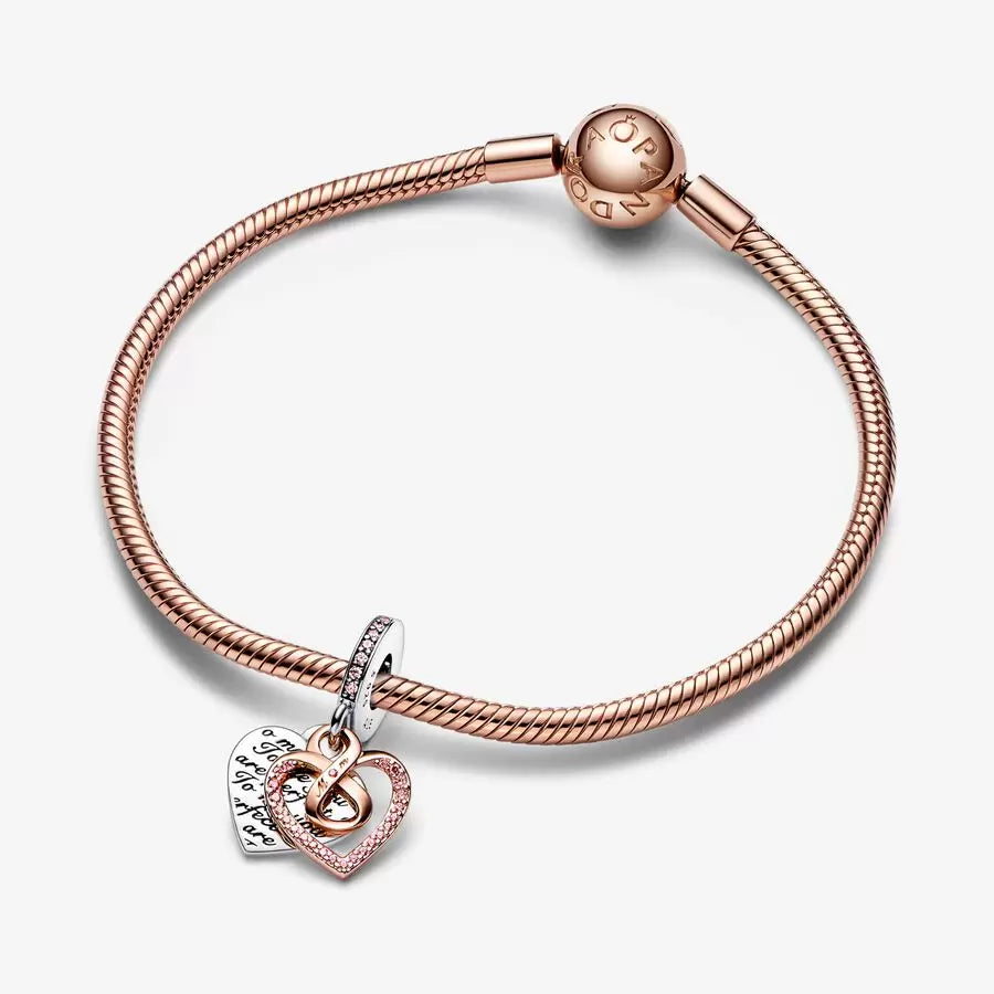 Charm Corazón Infinito Mamá Eres Perfecta 782641C01