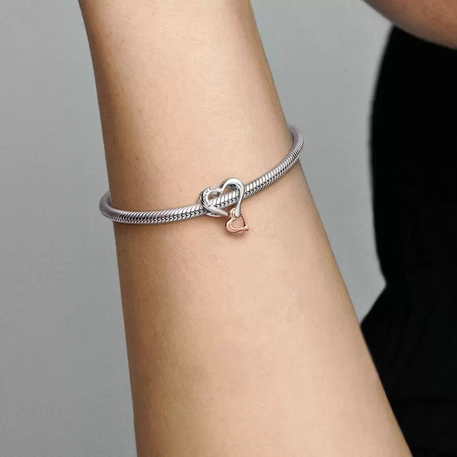 Charm corazón infinito calado La familia es amor 782642C00