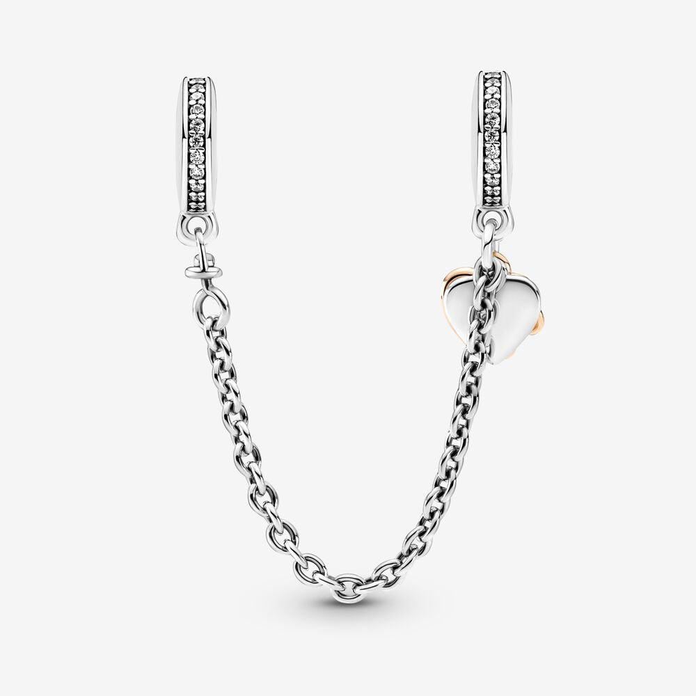 Cadena de Seguridad Charm Familia en el Corazón 789541C01