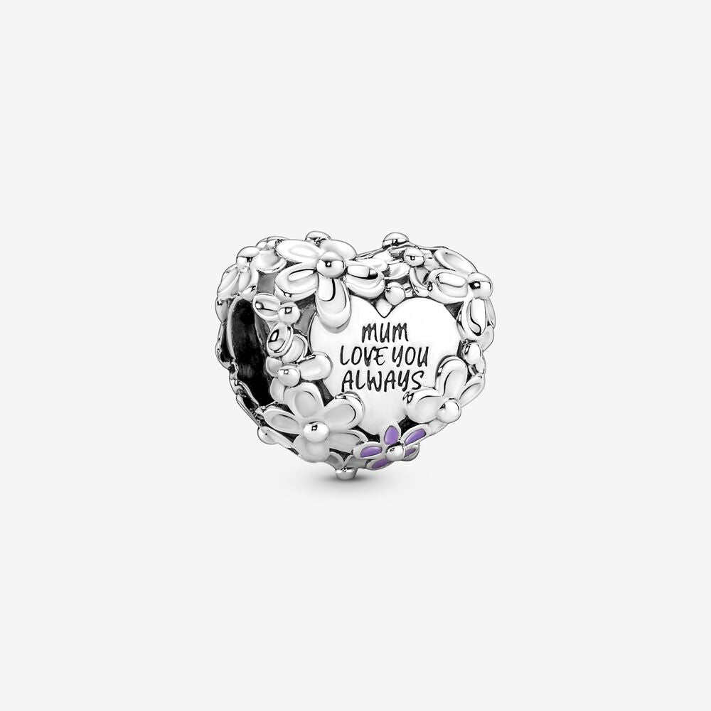 Charm Madre Corazón Floral 791155C01
