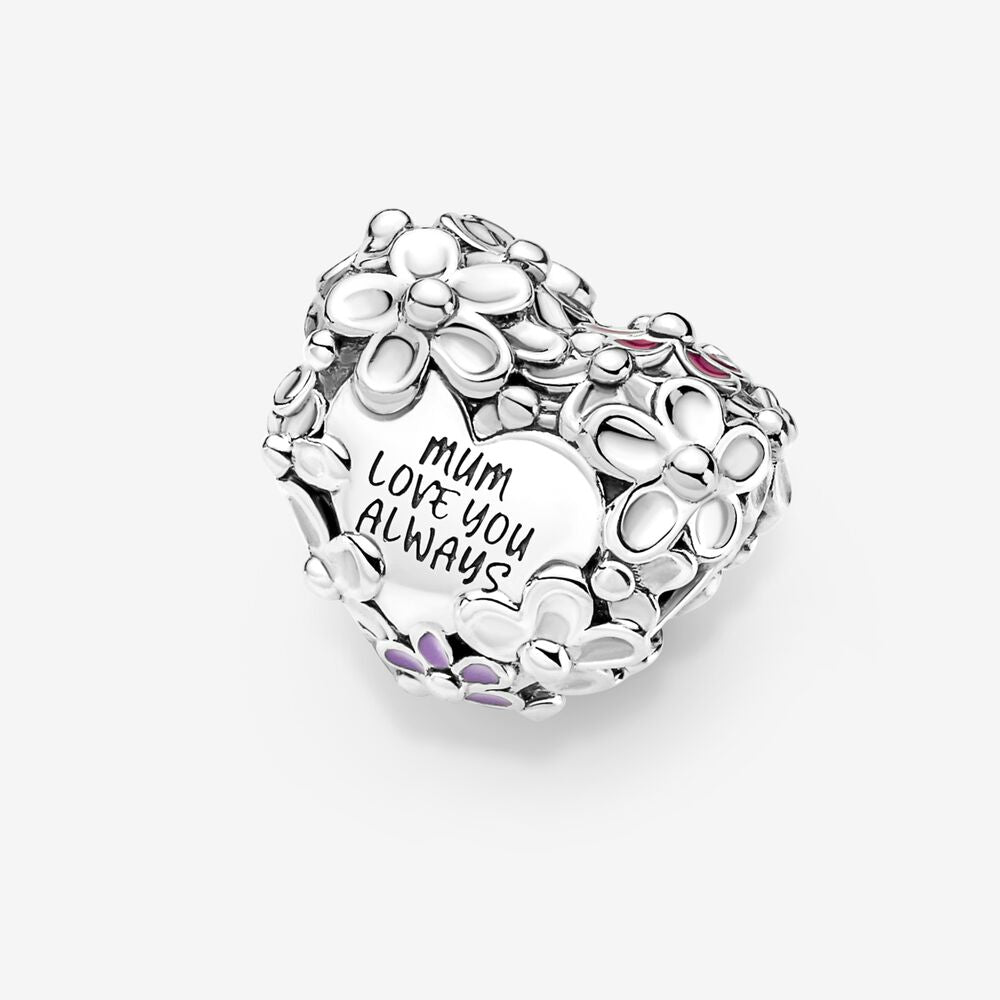 Charm Madre Corazón Floral 791155C01