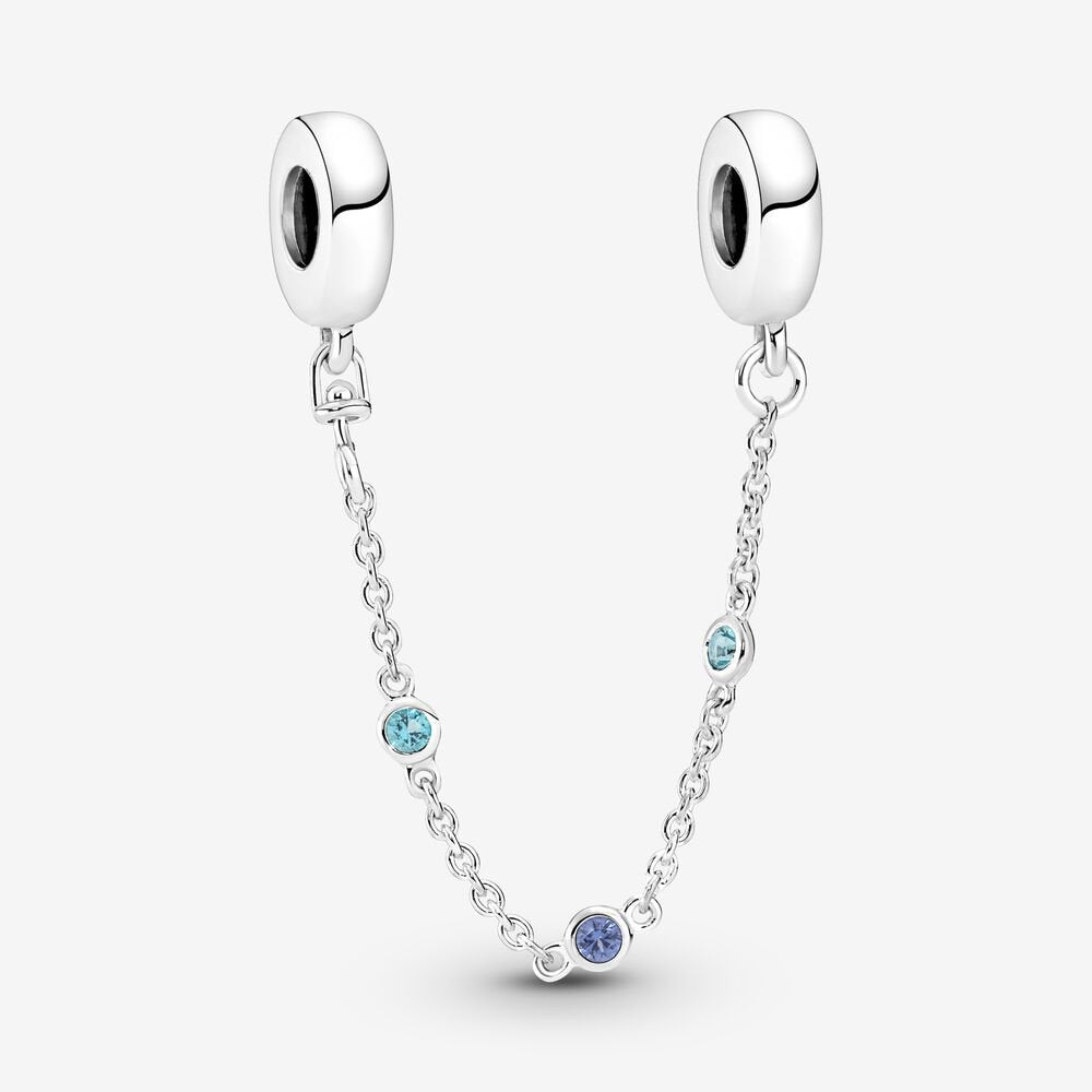 Cadena De Seguridad Piedras Azules 791688C01