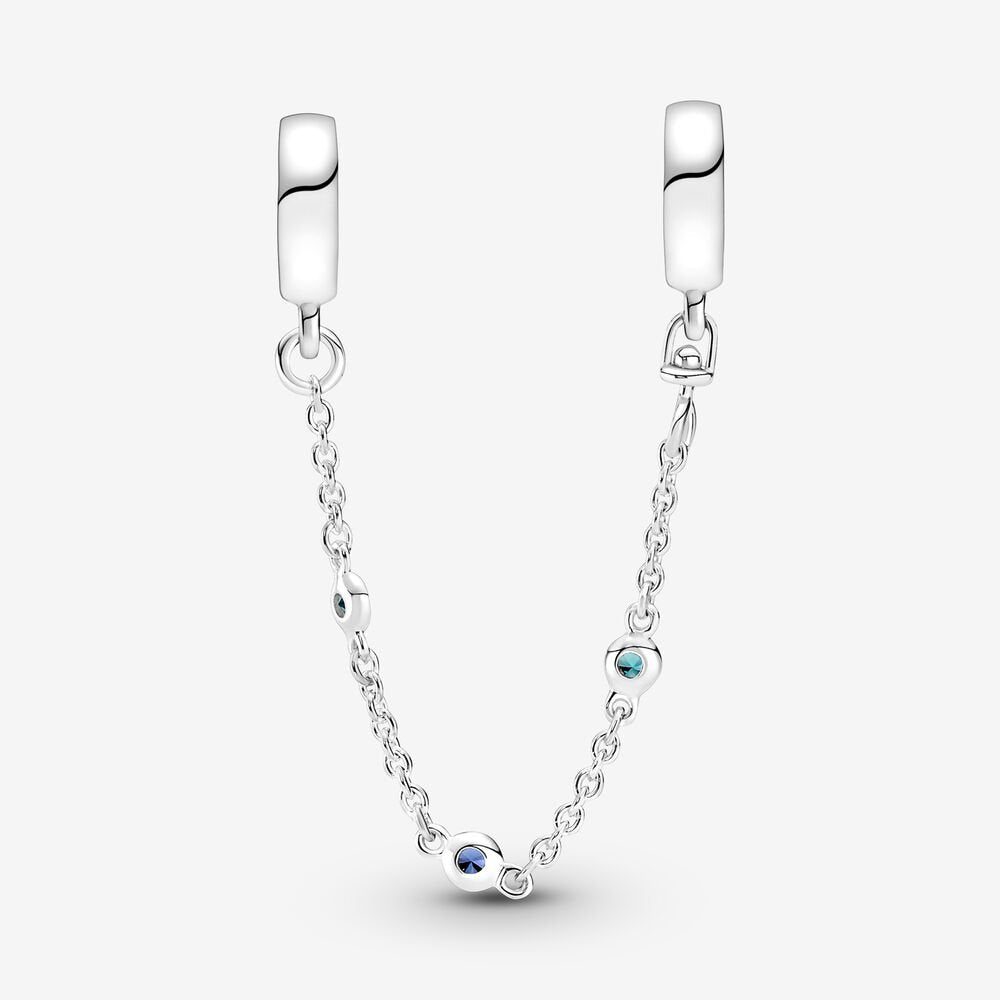 Cadena De Seguridad Piedras Azules 791688C01