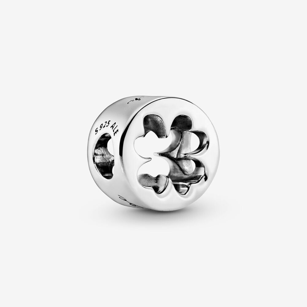 Charm calado con Fortuna 797868 trébol de cuatro hojas