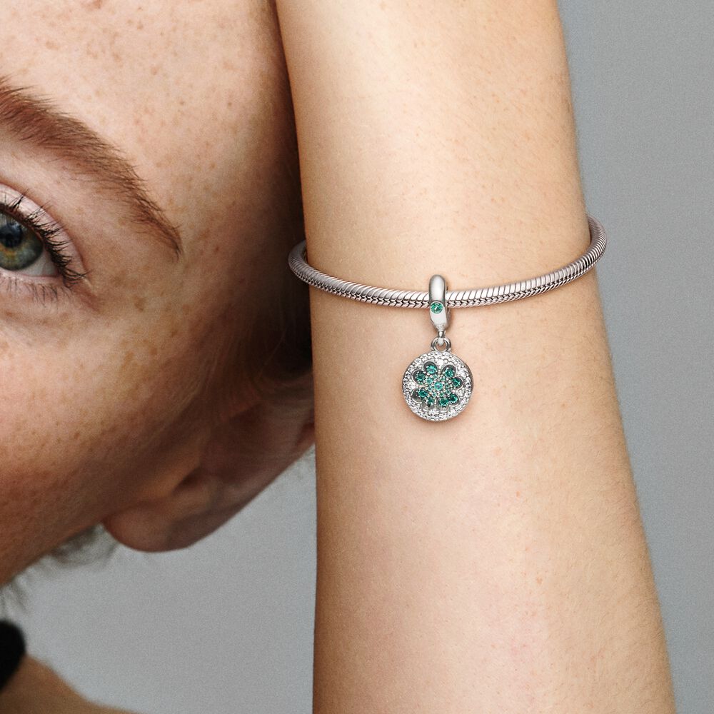 Charm trébol de cuatro hojas 797906NRGMX