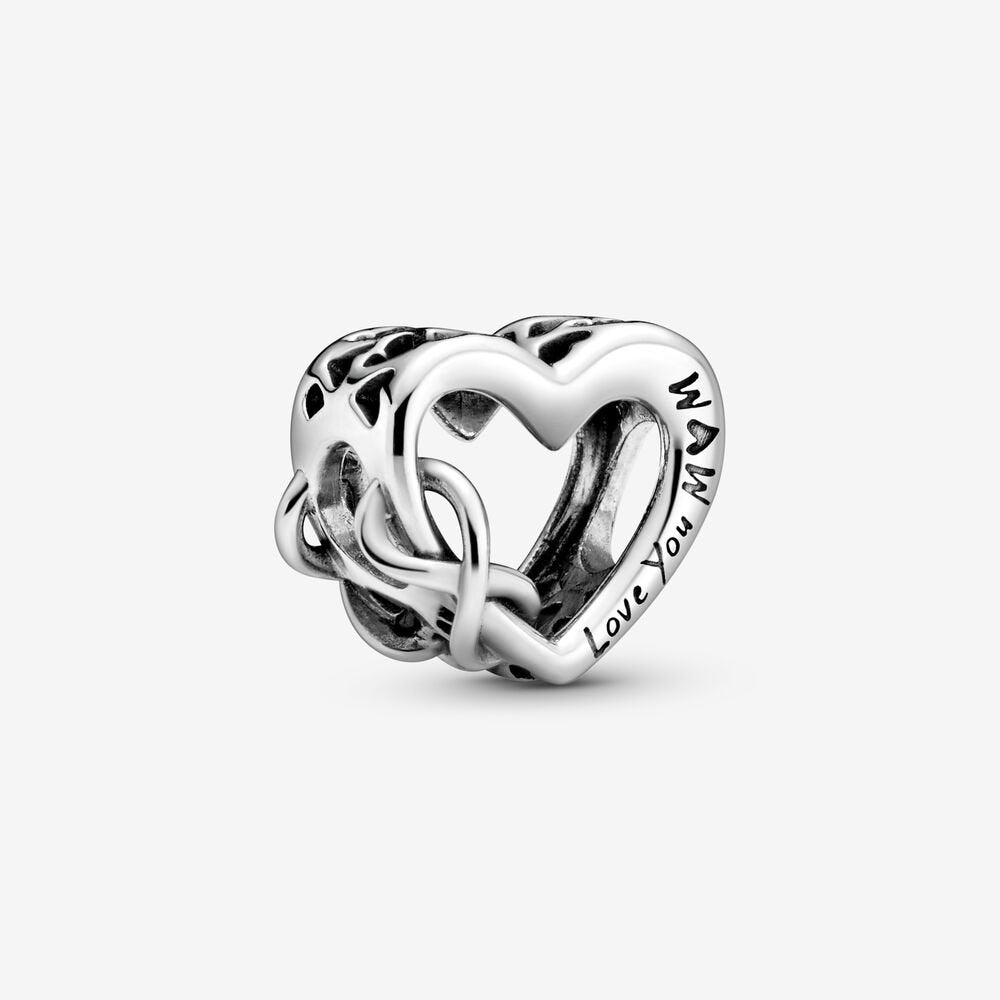 Charm Moments Corazón Calado Te Amo Mamá 798825C00