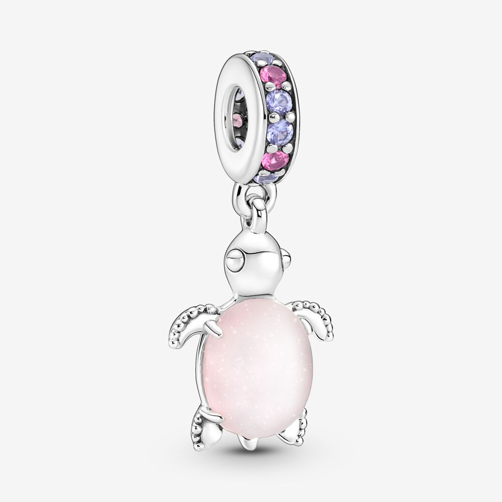 Dije de tortuga marina rosa 798939C02