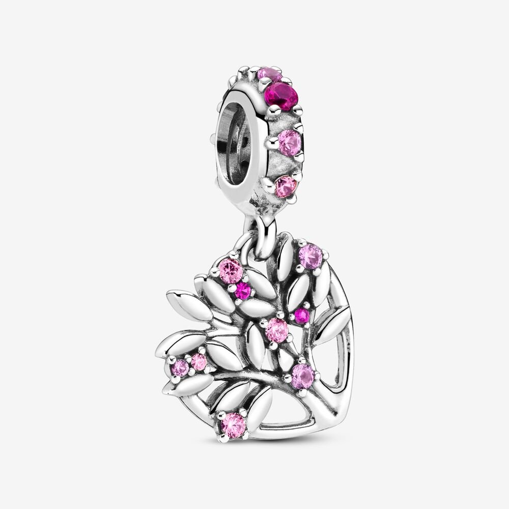 Encanto del árbol genealógico de piedras rosas 799153C01