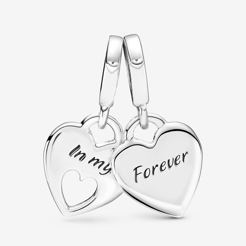 Charm colgante Madre e Hija Corazones 799187C01