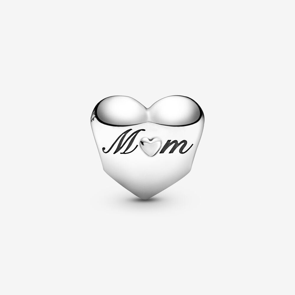 Charm corazón y trébol de cuatro hojas 799364C00