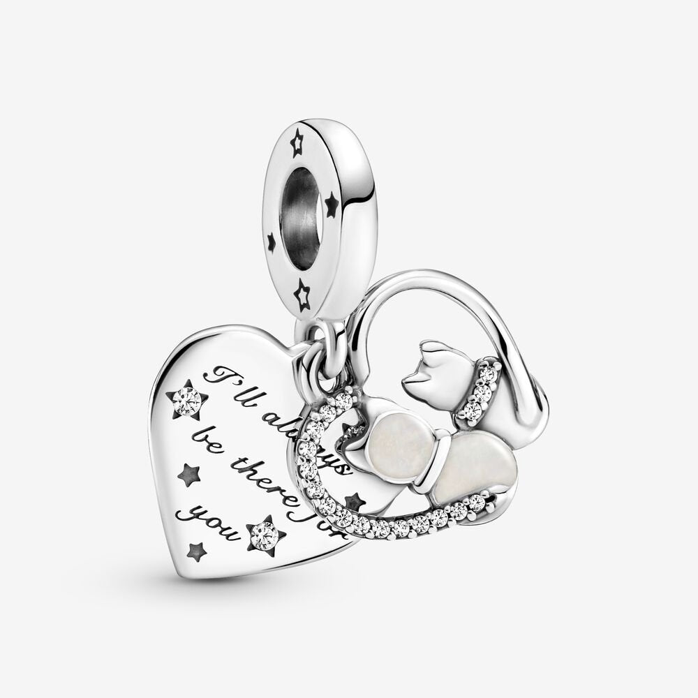 Charm Moments Gatos y Corazones 799546C01