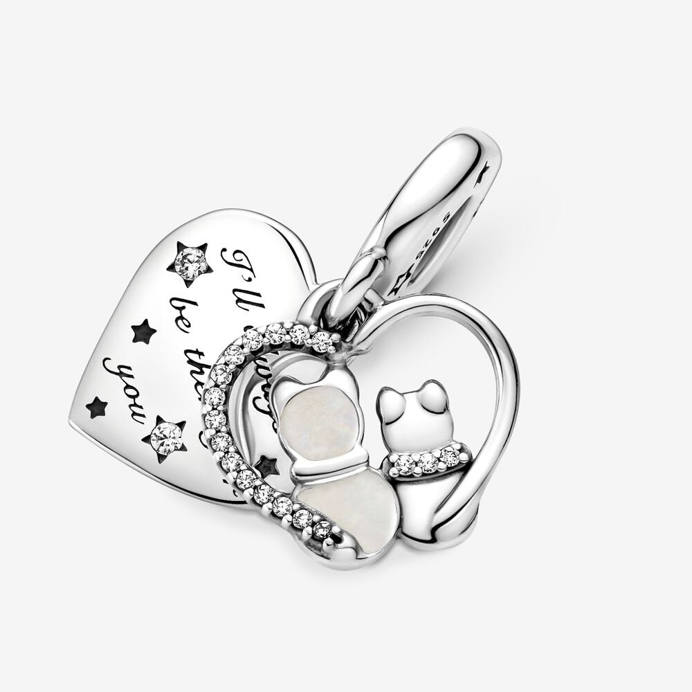 Charm Moments Gatos y Corazones 799546C01