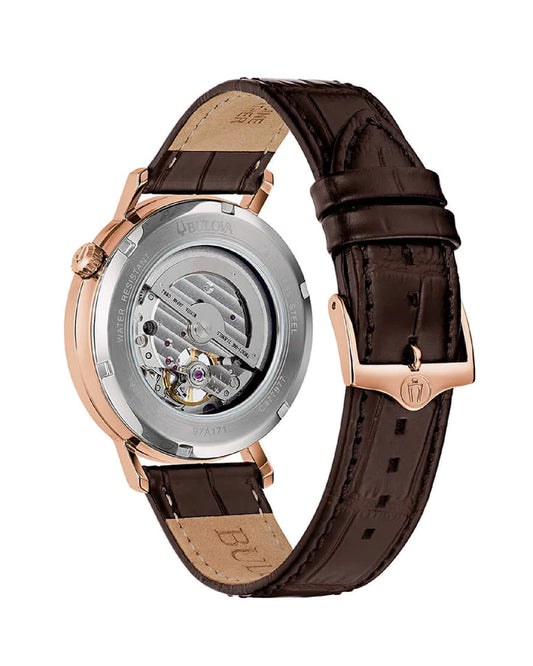 Orologio Uomo Automatico Aerojet Rosato e Grigio 97A171