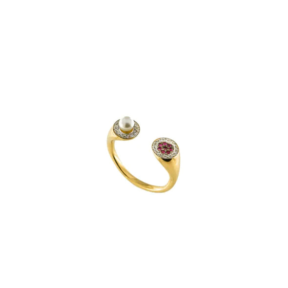 Anillo de concha de perla Galactica ANZ-013 M2 AU