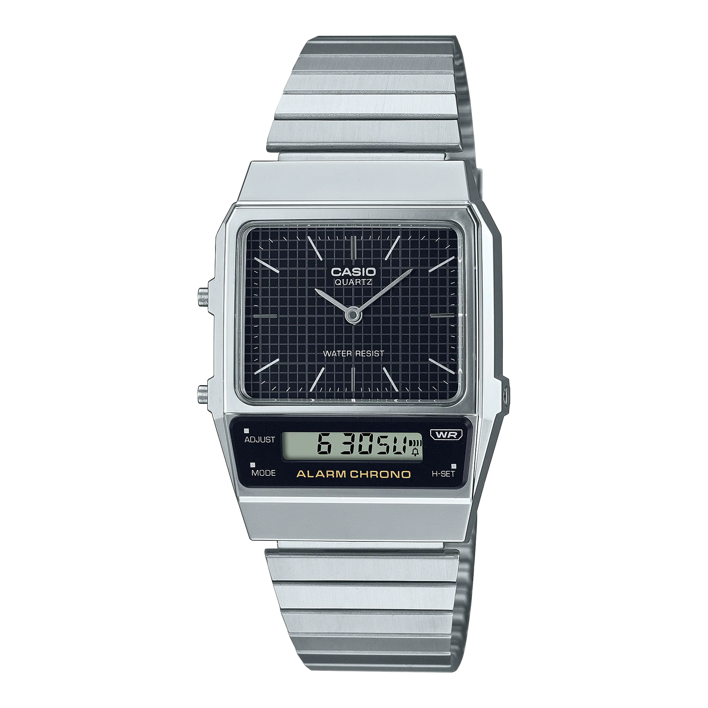 Reloj Analógico y Digital para Hombre de Acero AQ-800E-1A