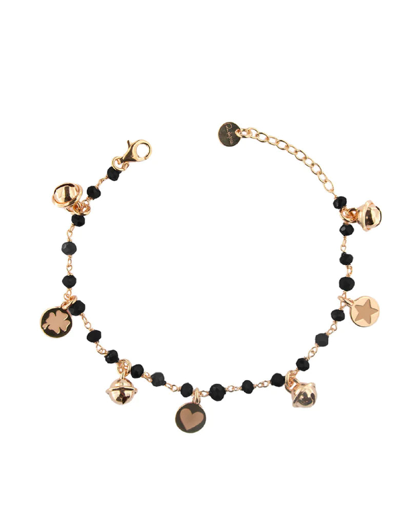 Bracciale Gipsy Chic Tierra Rosato e Nero BR-GIP 1 V4 N