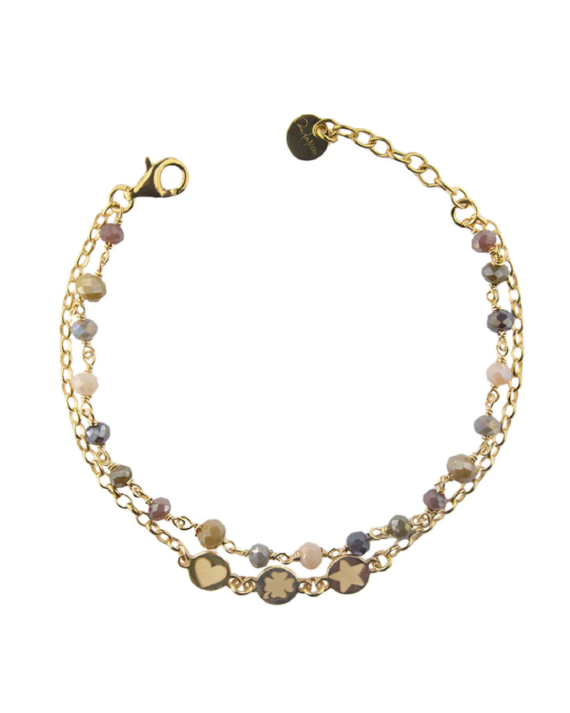 Pulsera Gipsy Chic Tierra Marrón BR-GIP 2 V4 W AU