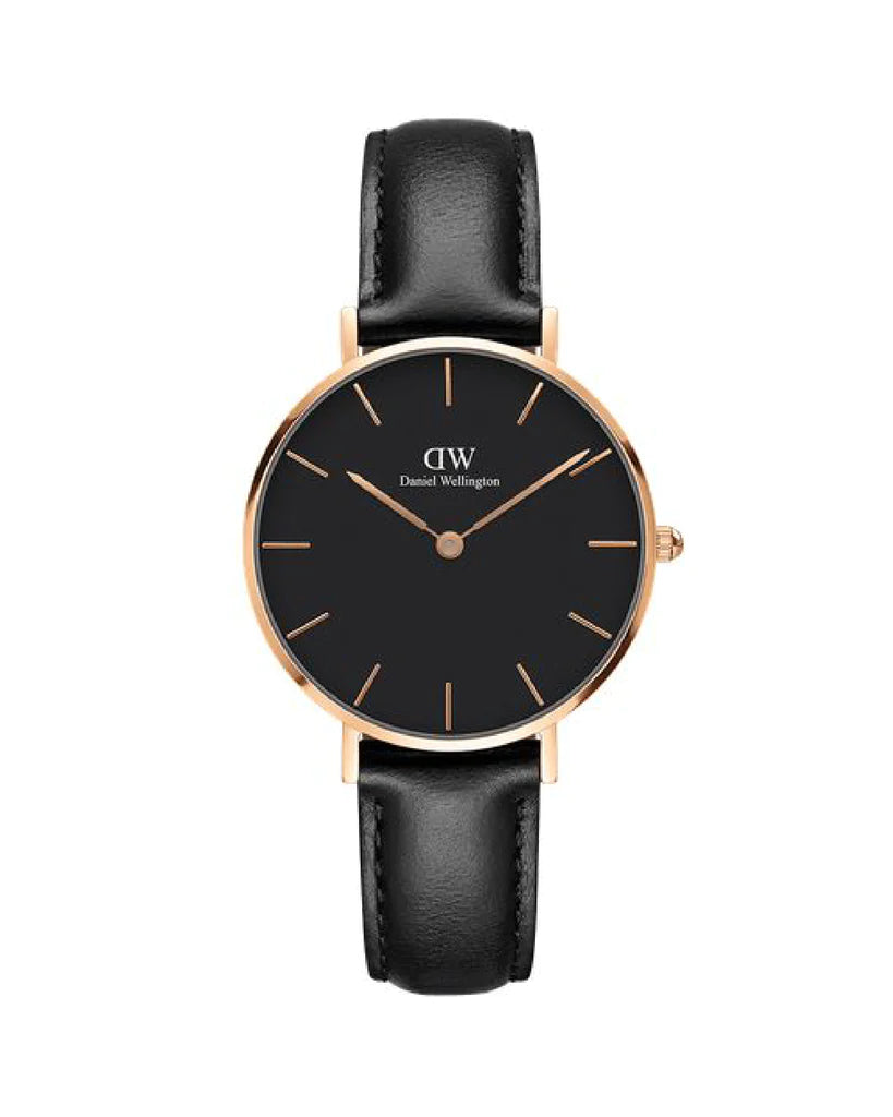 Reloj Mujer Petite Sheffield Negro 32mm DW00100168