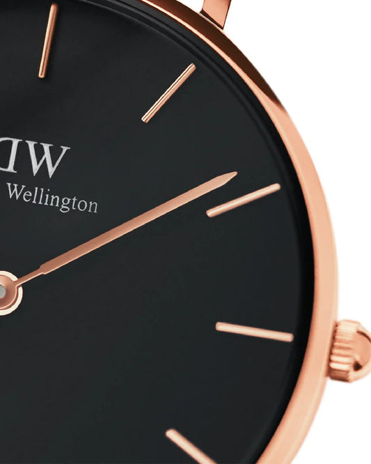 Orologio Donna Petite Sheffield Nero 32mm DW00100168