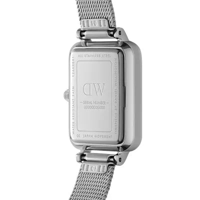 Reloj Lumine para mujer de plata prensada DW00100597