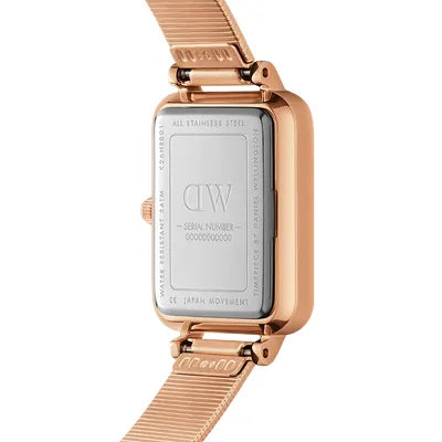 Reloj Mujer Lumine Pressed Piano Rose DW00100578