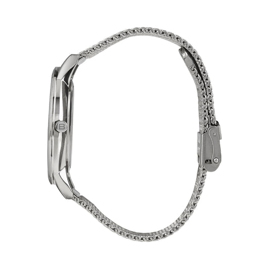 Orologio Uomo Solo Tempo Avery Silver e Nero Opaco 41mm EW0458