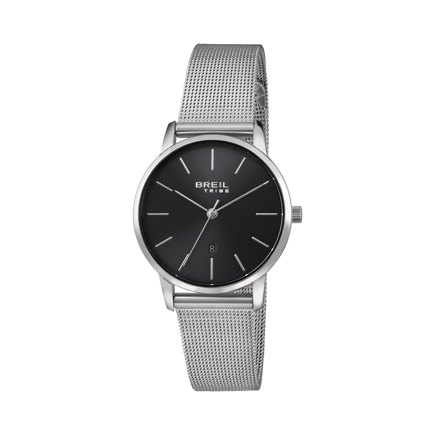 Orologio Donna Solo Tempo Avery Silver e Nero 32mm EW0459