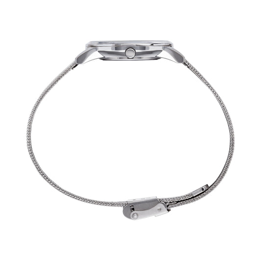 Orologio Donna Solo Tempo Avery Silver e Nero 32mm EW0459