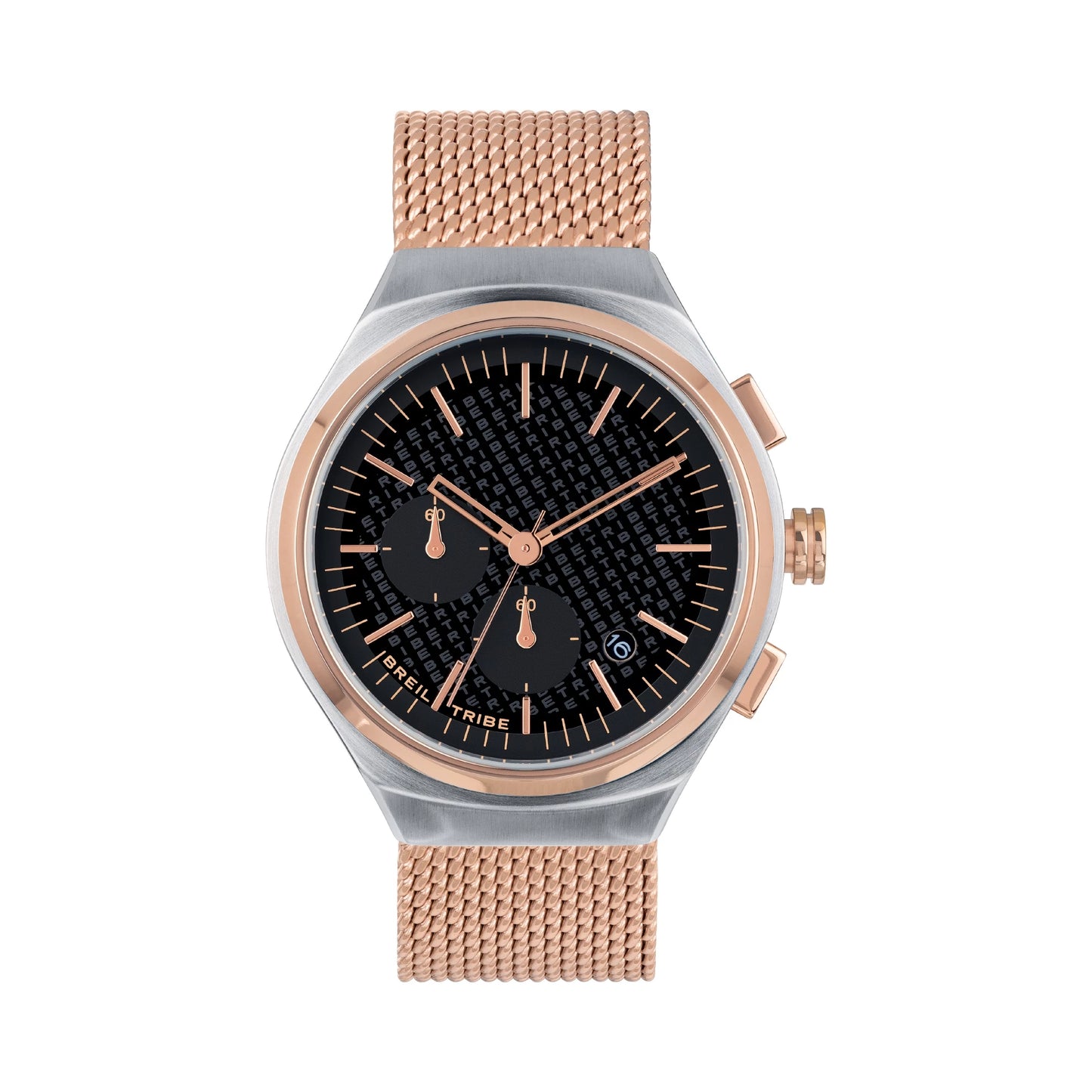 Reloj Spin Off Chrono Gent Hombre Esfera Negra EW0533