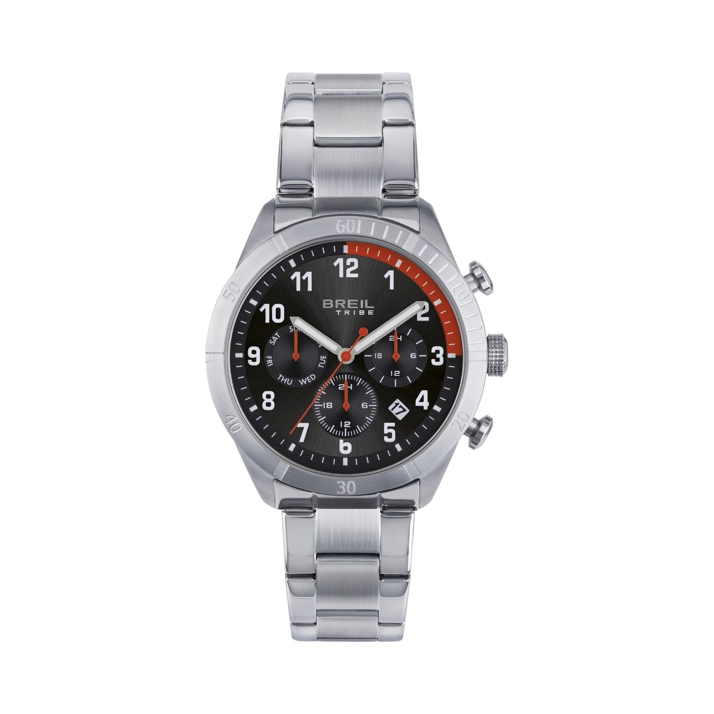 Orologio Uomo Mate con Quadrante Nero EW0592