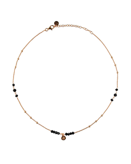 Collana Gipsy Chic Tierra Cristalli Neri e Stella GR-GIP 2 V4 N