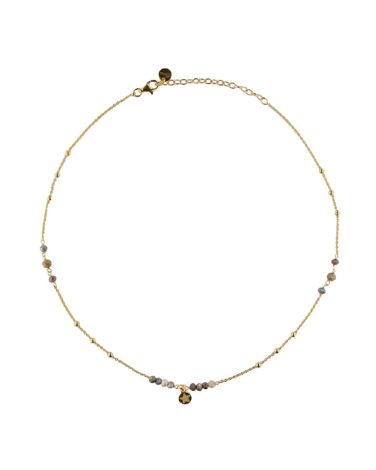 Collana Gipsy Chic Tierra Multicolor Medaglietta Stella GR-GIP 2 V4 W AU