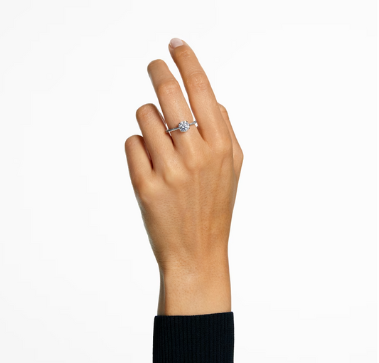 Anillo de cóctel con pavé blanco Constella 5645252