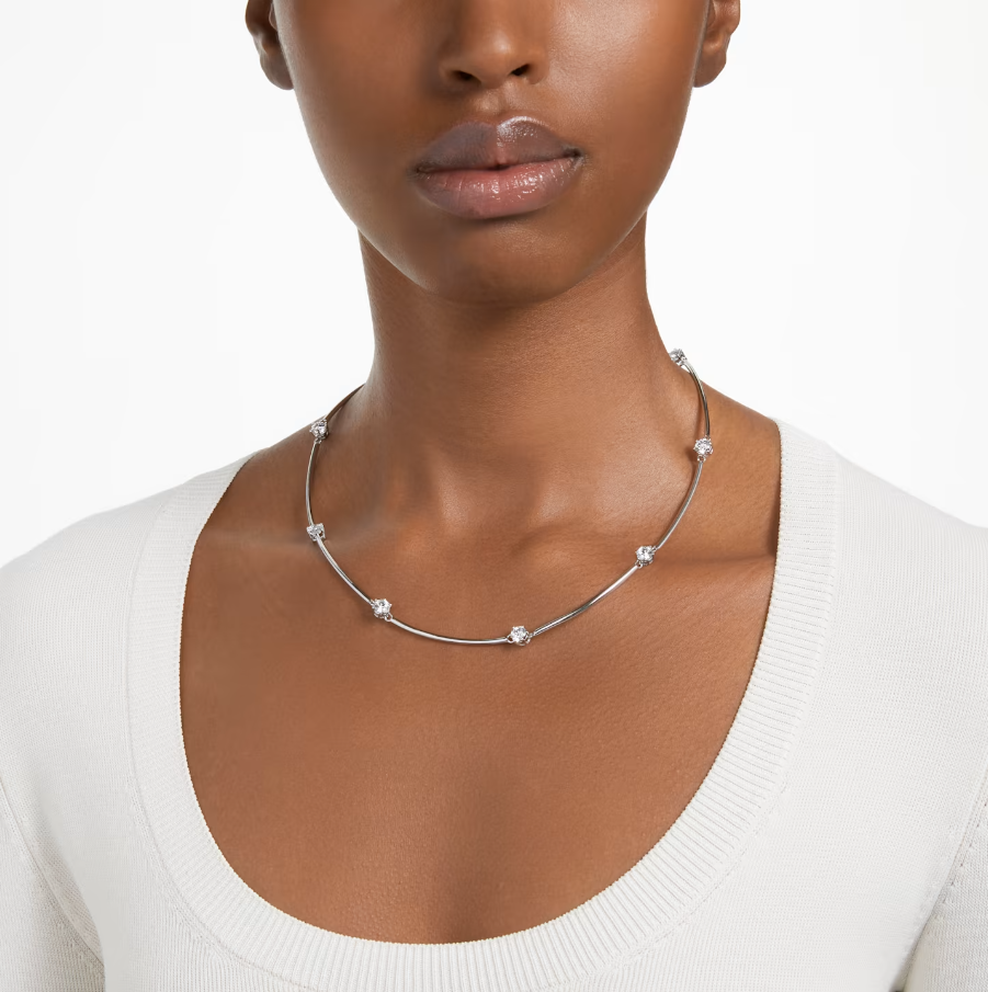 Collana Rigida Constella Taglio Tondo Bianco 5638699