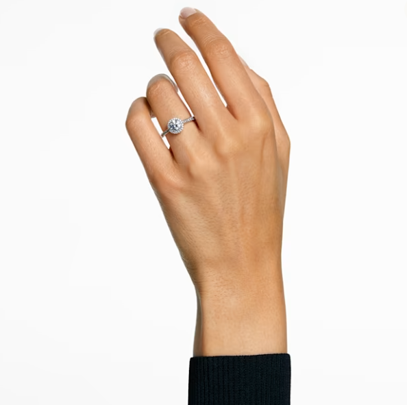 Anillo de cóctel blanco Constella 5642622