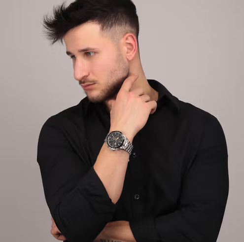 Orologio Uomo Blaze Cronografo Acciaio e Nero R8273995007