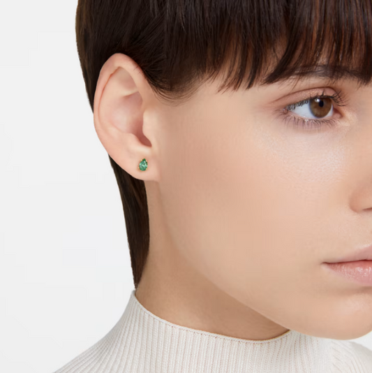 Pendientes Stilla Verde Corte Pera 5639120